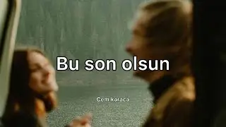 Cem karaca - bu son olsun (sözleri)