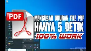 Cara mengubah ukuran file pdf dengan cepat