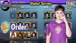 NV Order - Ready for PMRC 2022🔥 • Global PubgM Miramar Scrims