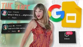 I tried making a TikTok edit with GOOGLE SLIDES