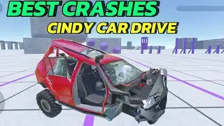 Best Of Cindy Car Drive Crash Compilation 🔥