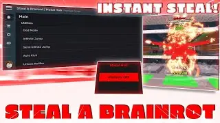 🔥Steal a Brainrot Script (2025 Pastebin) | 😱Instant Steal, Noclip, Fast Steal *NOKEY*🔮