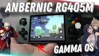 Anbernic rg405m GammaOS in 2025