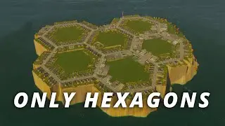 Building a Hexagon City in Cities Skylines 2