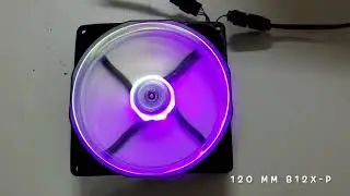Noiseblocker NB-eLoop X B12X-P & B14X-P Fans RGB Lighting Effects