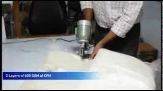 MC-310 cutting Continuous Filament Mat (CFM)