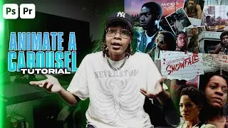 ANIMATE a Carousel for Social Media | Premiere Pro Tutorial (SNOWFALL COLLAGE)