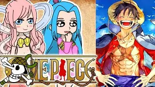 👒 One Piece Girls react to Luffy - Strawhats | Compilation | Gacha Club | One piece react 👒