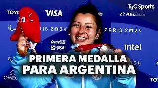 ANTONELLA RUIZ DÍAZ LE DIÓ LA PRIMERA MEDALLA A ARGENTINA EN LOS JUEGOS PARALÍMPICOS PARÍS 2024 🥇🇦🇷