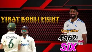 VIRAT KOHLI FIGHT || BUMRAH ने एक ओवर मे खाये 18 रन