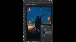 How to create Rain Effect in Photoshop 