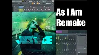 Justin Beiber feat. Khalid -- As I Am Instrumental Remake FL Studio Tutorial (Free FLP)