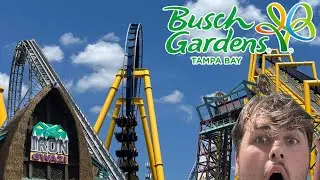 The Big Purple RMC [VLOG] (Busch Gardens Tampa Bay)