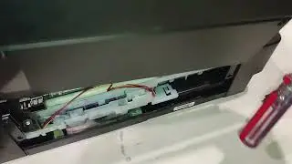 How to remove, wash, clean absorber in Canon G Series printer