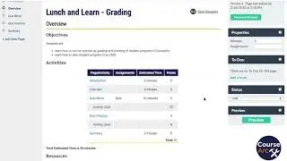 Lunch and Learn Part 3 - Grading