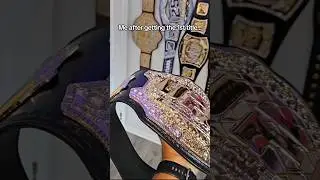 When you get the 1st WWE title belt #wwe #shorts