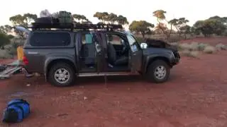 Anne Beadell highway Emu Junction camp site