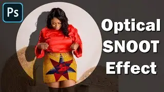 how to apply optical snoot effect on studio pictures in photoshop