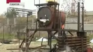 Подпольный завод по производству бензина