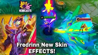 FREDRINN NEW SKIN EFFECTS!🔥NEOBEAST SKIN🤩
