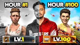 100 Hours Challenge In Garena Free Fire