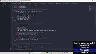 Dev workflow with app_test.sql and app_schema.sql