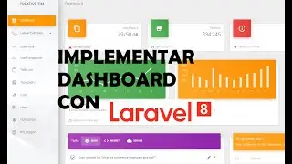 04. Implementar Material Dashboard | Laravel 8 desde cero