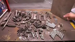 Scrap metal workshop hoard – hardware and machine tooling. (Series 35)