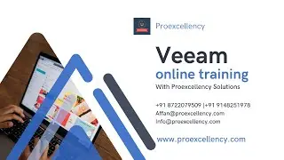Veeam Online Training: Learn Veeam from the Experts | Proexcellency