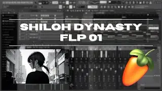 Shiloh Dynasty x Powfu lofi type FLP 01 - FL STUDIO PROJECT [CHILL BEAT]  