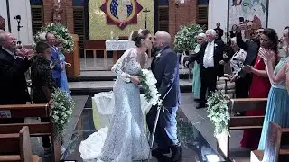 Entrada da noiva  _Talissa e Diego  _ São Leopoldo Mandic _ Ferreira Pacheco  _ 09 09 2023