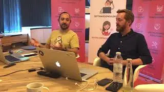Danish Academic Job Fair: Michael og Kristoffer fortæller om samarbejdet mellem udvikler og UX'er