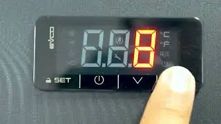 Converting °C to °F units in freezer Reach-In With EVCO controller