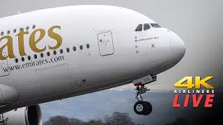🔴 4K | Manchester Airport Live | with Apron Cam