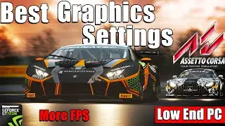 ASSETTO CORSA Best Graphics Settings for Low End PC. 2GB vram or lower.