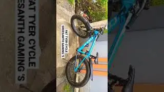 sreesanth gaming'scycle fat tyer cycle