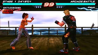 Christie Monteiro vs Paul (Hardest) Tekken 6.
