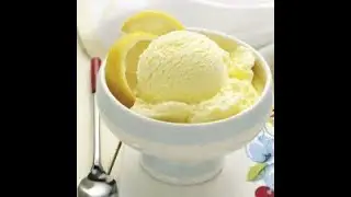 Creamy Lemon ice cream - Rockin Robin cooks