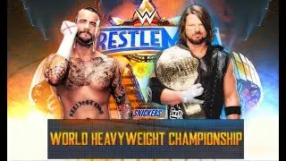 WGE WrestleMania 2 - CM Punk VS AJ Styles - Video Package