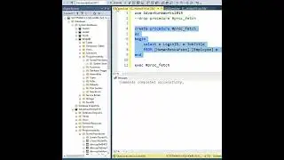 Vid 16 - How to Create a Temporary Stored Procedure in SQL Server. 