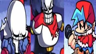 fnf vs Indie cross v1 : sans and papyrus vs boyfriend ( bonedoggle ) - bonus song