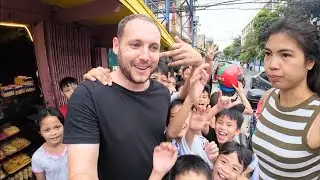 Filipina Girl Takes Me Into Her Hood in Manila 🇵🇭