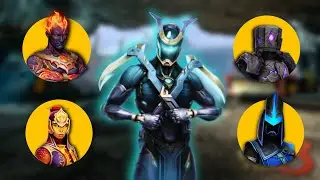 Shadow Fight 3• Max Level Void Anibot Vs Max Level All Raid BOSSES!🔥🥵