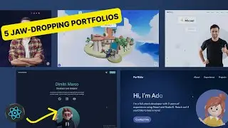 🚀 Elevate your coding skills with these phenomenal React portfolios! 🚀|\\// 