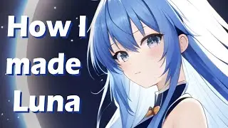 Luna TUTORIAL or HOW I MADE LUNA [FREE FLP]