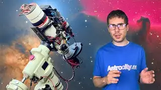 Te enseñamos cómo es un TELESCOPIO PROFESIONAL de astrofotografía de espacio profundo 🔭🌌