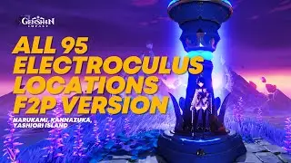 All  95 Electroculus in Inazuma Region | Genshin Impact