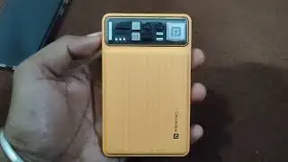portronics luxcell 10k mini wireless powerbank from portronics review