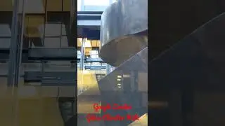 Google London glass elevator view. #google #london #elevator #ride