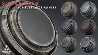 how to use smart mask in substance painter